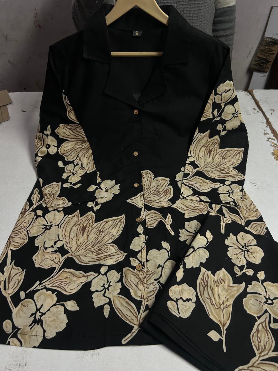 Premium Printed Cotton Bell Bottom Co-Ord Set