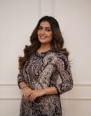 Ayzaan Label Designer Paisley Print Cotton Kurti Pant Set – Festive Wear Ethnic Suit